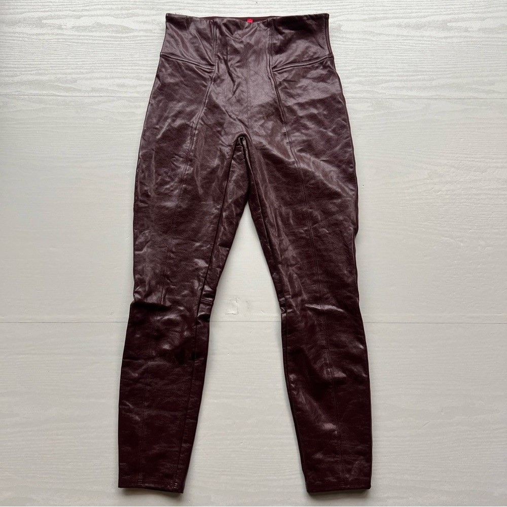 Spanx Faux Patent Leather Leggings